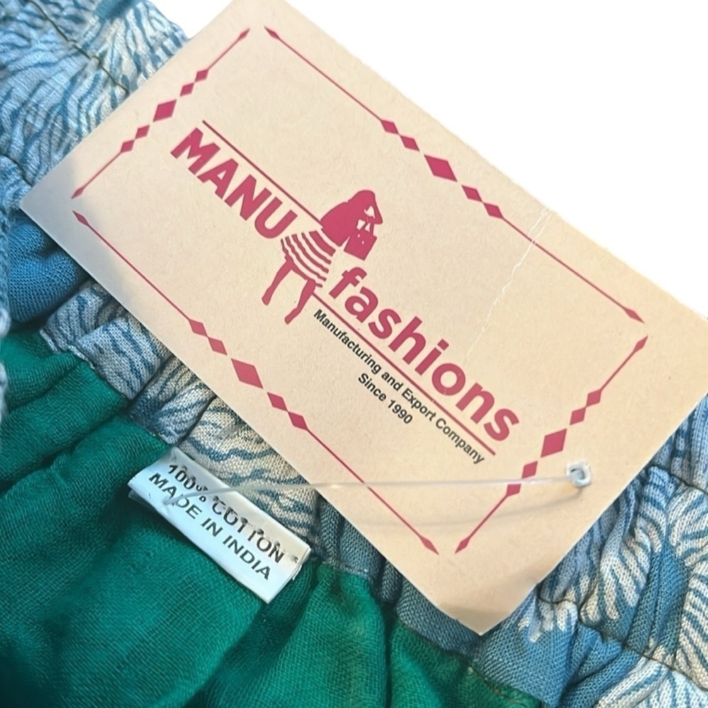 NWT MANU Fashions Multi Colored Maxi Skirt Size Medium - Picture 2 of 5
